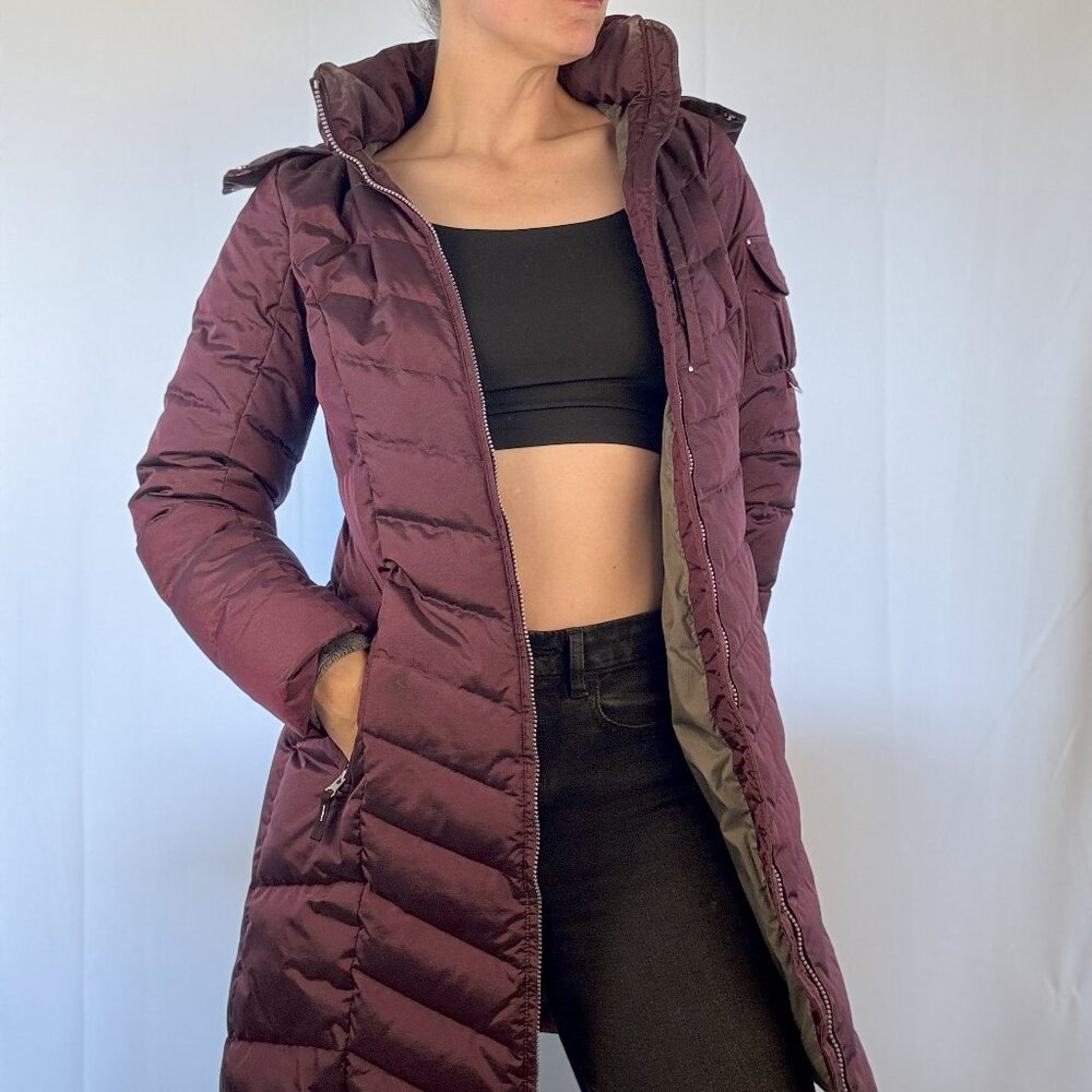 Eddie Bauer Purple Iridescent Coat